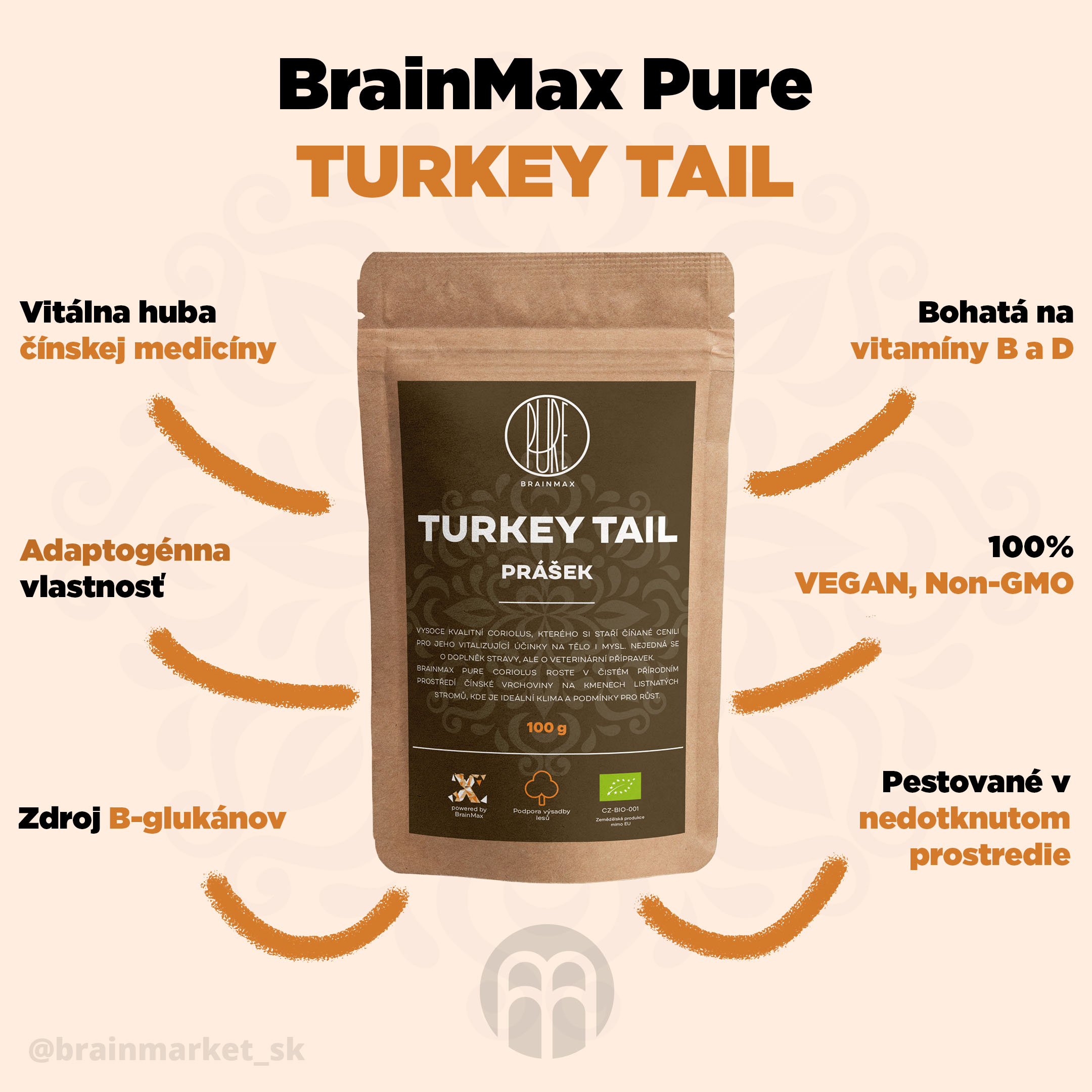 turkey_tail_pavucina_infographics_brainmarket_en