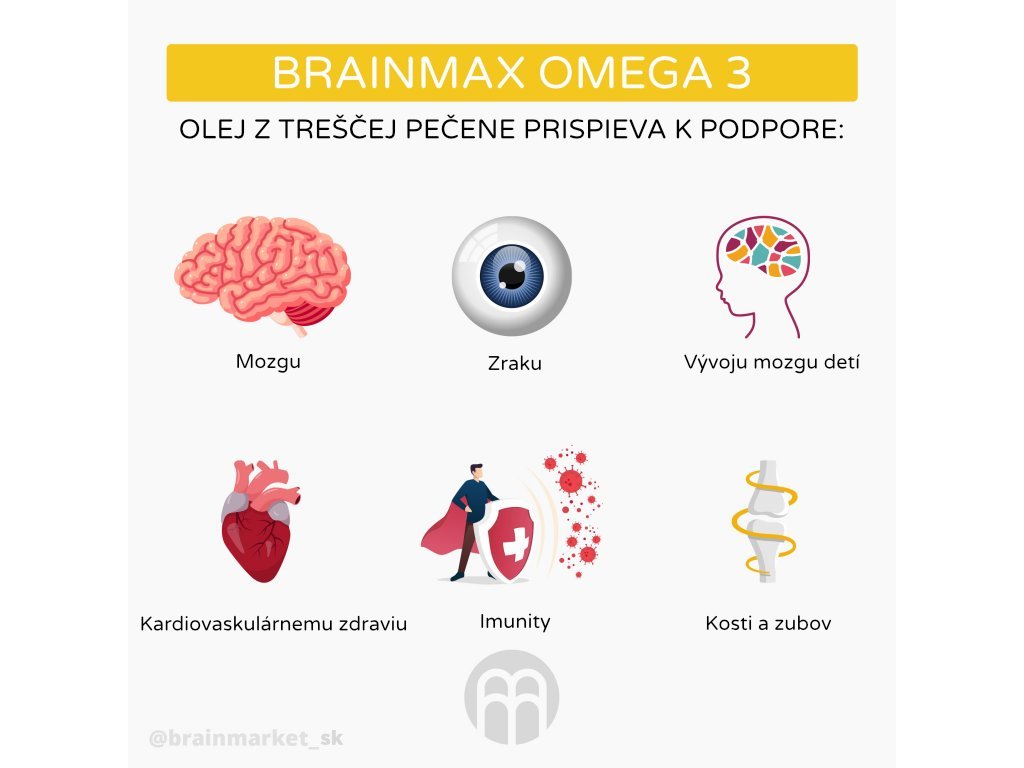 S čím môže pomôcť Omega 3 olej - BrainMax