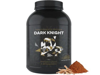 BrainMax Performance Protein® Dark Knight, natívny srvátkový proteín, 1000 g