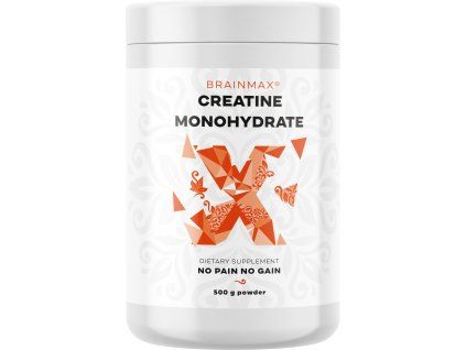 BrainMax Creatine® Monohydrate, Kreatín monohydrát, 500 g