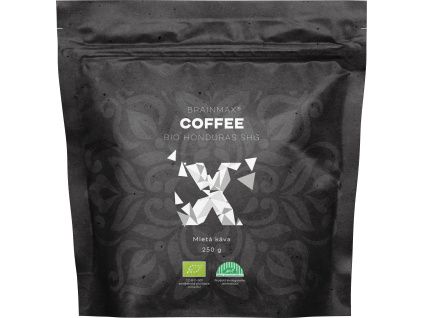 BrainMax Coffee Káva Honduras SHG, mletá, BIO, 250 g