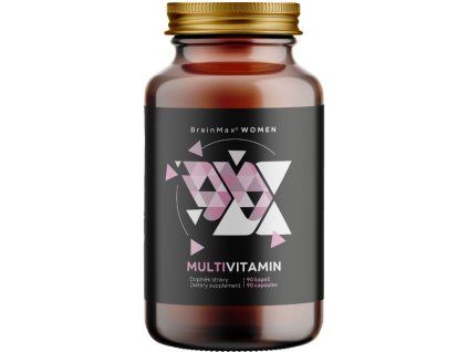BrainMax Women Multivitamin®, multivitamín pre ženy, 90 rastlinných kapsúl