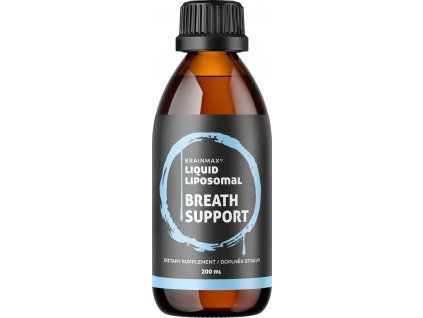 BrainMax Lipozomálny komplex na podporu dýchacích ciest, 200 ml