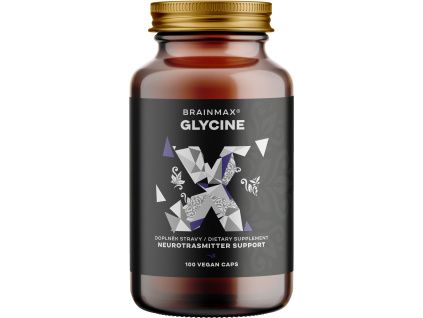 BrainMax Glycin 975 mg, 100 rastlinných kapsúl