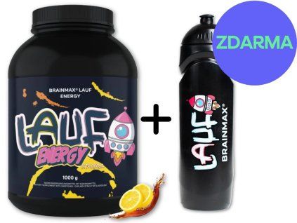 BrainMax LAUF® Energy, Citrokola, 1000 g + darček!