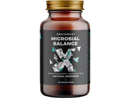 BrainMax Microbial Balance, 60 rastlinných kapsúl
