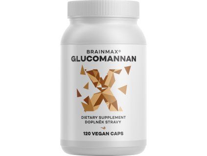 BrainMax Glucomannan, 830 mg, 120 rastlinných kapsúl