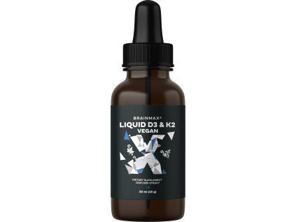 BrainMax Vegan Liquid D3 & K2, 30 ml