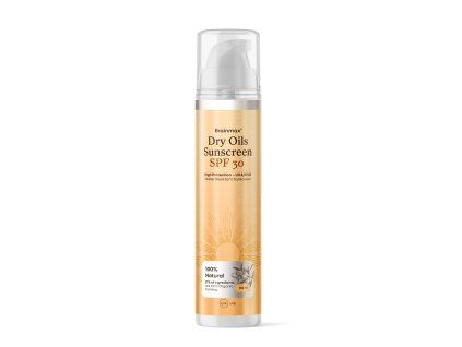 BrainMax Dry Oils Sunscreen, SPF 30 + Zinc, 100 ml