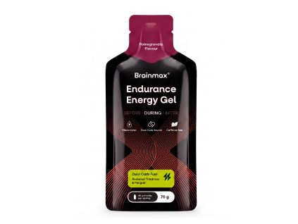 BrainMax® Endurance Energy Gel, Pomegranate, 70 g