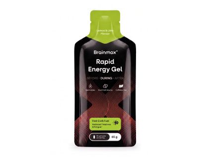 BrainMax® Rapid Energy Gel, Lemon & Lime, 65 g