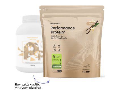 Performance Protein®, natívny srvátkový proteín, vanilka, 1000 g