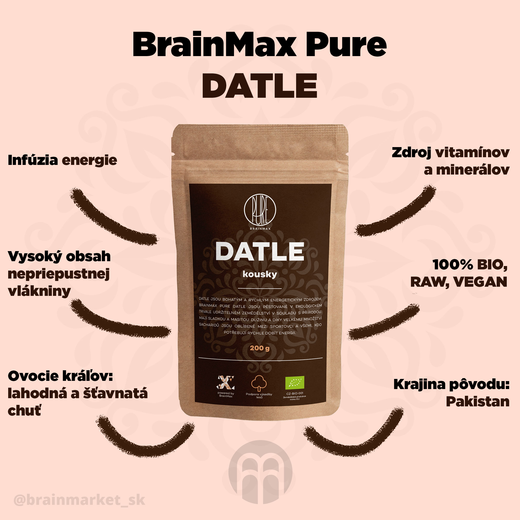Brainmax Pure Datle - BrainMarket.cz