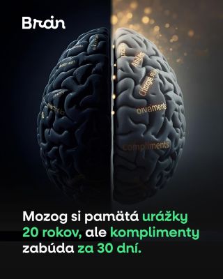 Prečo si pamätáte negatívny komentár viac ako pochvalu? 🫣 Mozog je nastavený na prežitie – hrozby a kritika preto svietia...