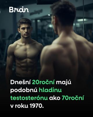 Klesá testosterón u mladých mužov? 🫣 Štúdie naznačujú výrazný pokles – u časti dnešných 20-ročných sú hladiny porovnateľné...