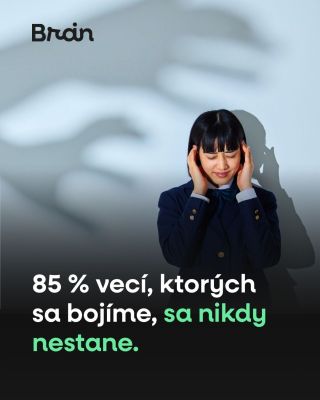 Možno vás to prekvapí, ale 85% vecí, ktorých sa bojíme, sa nikdy nestane. 🤗🧠 🧬Výskumy ukazujú, že naša myseľ často výrazne...