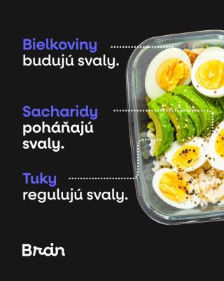 Svaly nie sú len o bielkovinách 🍗 Rastú vtedy, keď má telo materiál, palivo aj priestor na regeneráciu. A práve makrá to...